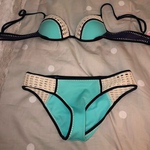 VS  Crochet Push-Up Bathing Suit Size 34A/S